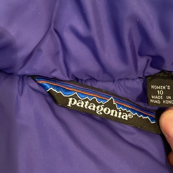 Patagonia vintage puffer jacket . Size 10 - Picture 4 of 10